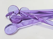 Cargar imagen en el visor de la galería, Pack 4 Cucharitas Purpuras
