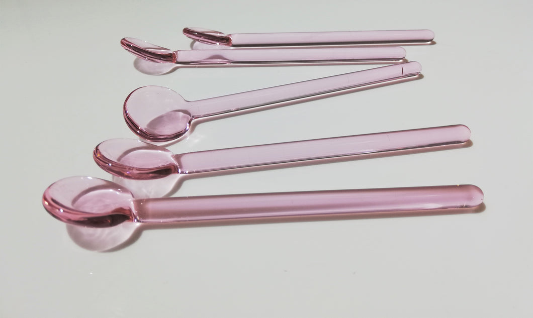 Pack 4 Cucharas Rosa